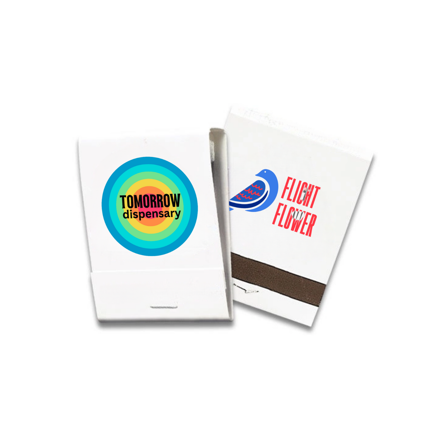 full color logo printed custom matchbooks