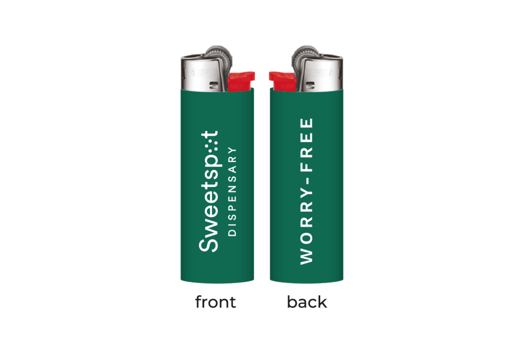 Sweetspot Bic lighter