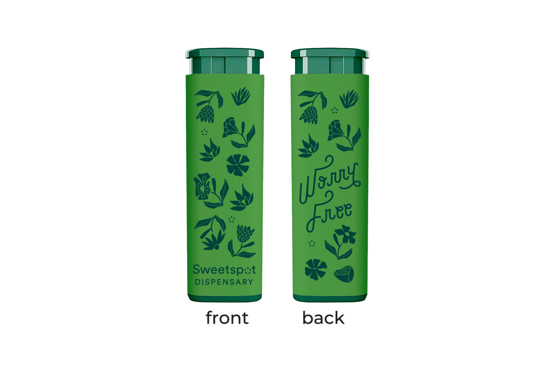 Sweetspot green MK jet lighters