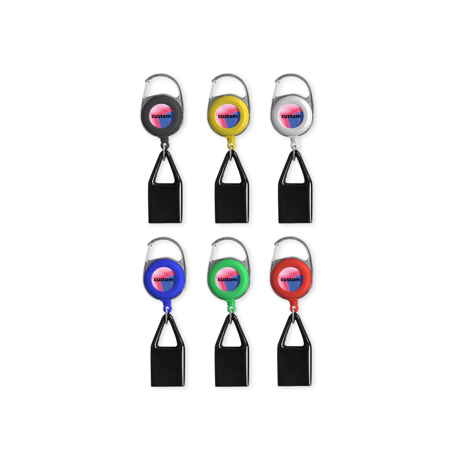 Custom lighter leashes available in multiple colors with logos for branded giveaways or retail