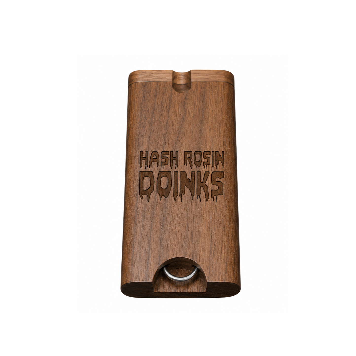 Custom branded wooden dugout stash box