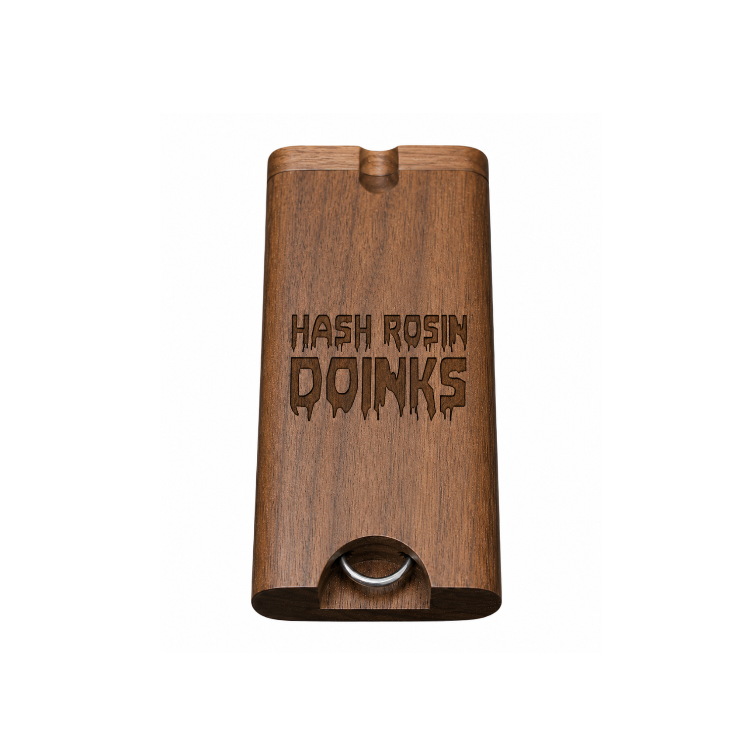 Custom branded wooden dugout stash box